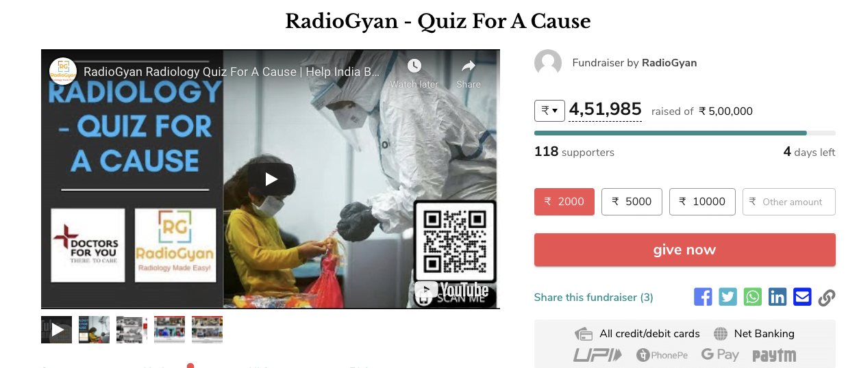RadioGyan Quiz For A Cause
